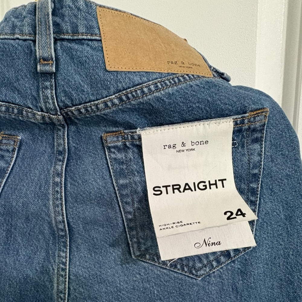 rag & bone Nina High-Rise Ankle Cigarette Jeans - Picture 7 of 10